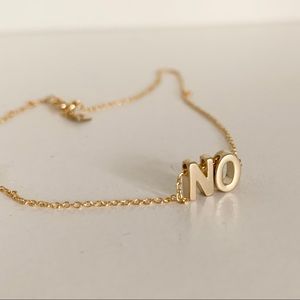 NO necklace